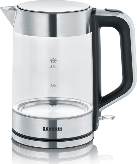 Изображение Severin WK 3420 Glass Tea / Water Kettle, 1,7l