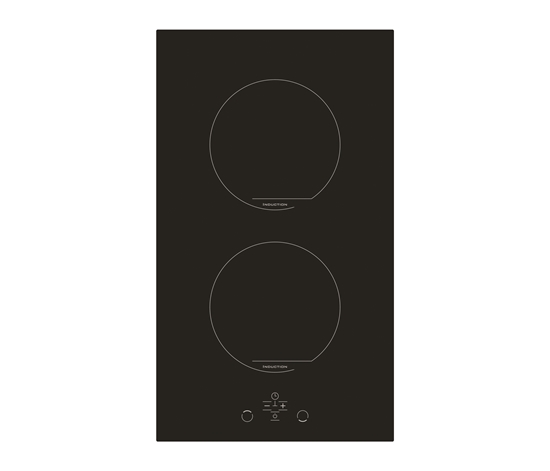 Picture of Simfer | H3.020.DEISP | Hob | Induction | Number of burners/cooking zones 2 | Touch | Timer | Black