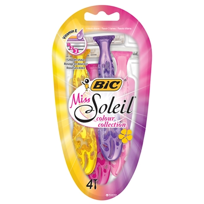 Attēls no Skuveklis Bic Miss Soleil Colour Collection 4gab.