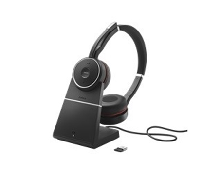 Attēls no Jabra Evolve 75 MS Wireless On-Ear Headset with Charger