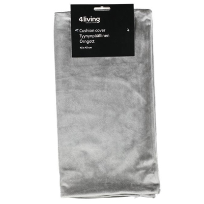 Picture of Spilvendrāna dek. 45x45cm pelēka