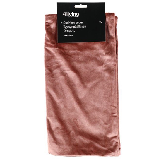 Picture of Spilvendrāna dek. 45x45cm rozā