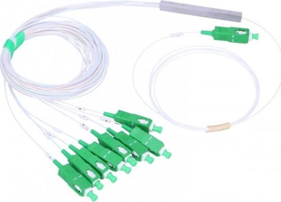 Picture of ExtraLink EXTRALINK 1:8 PLC SPLITTER SC/APC 900UM 1M