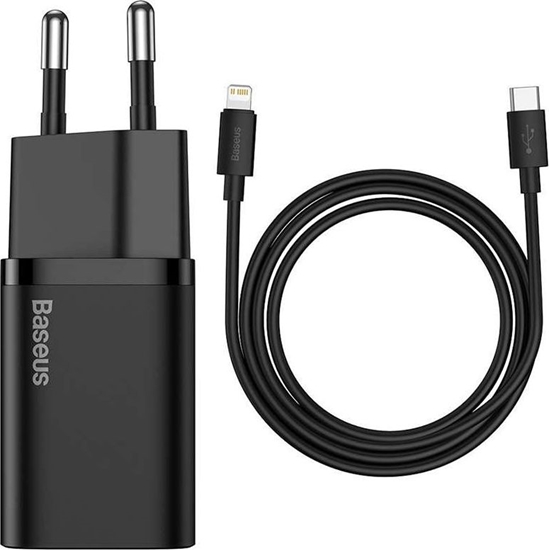 Изображение Lādētājs Baseus Super Si Quick Charger 20W USB-C Black
