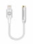 Изображение Swissten Lightning to Jack 3.5mm Audio Adapter for iPhone and iPad 15 cm