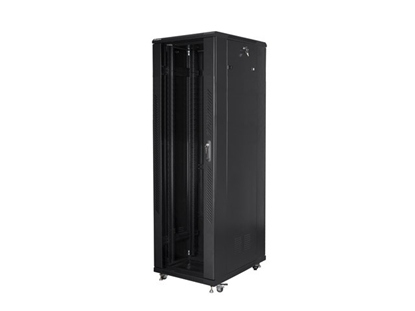 Изображение Lanberg 19" 42U 800X800 RACK-MONTAGE EINBAUSCHRANK SCHWARZ