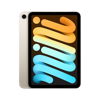 Изображение Apple iPad mini 64GB WiFi + 5G (6th Gen), starlight