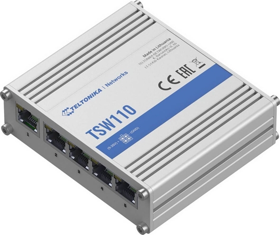 Picture of Przełącznik przemysłowy TSW110 5xGigabit Ethernet