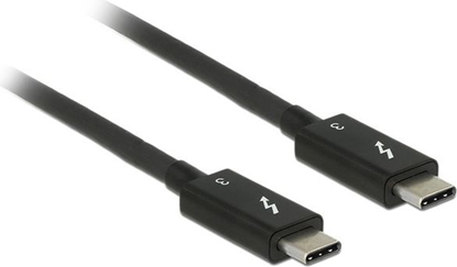 Attēls no Kabelis Thunderbolt™ 3 (40 Gb/s) USB-C™, M / M, 0.5m, melns, Delock