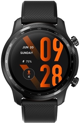 Attēls no Pro 3 Ultra GPS | Smart watch | NFC | GPS (satellite) | AMOLED + FSTN | 3.56 cm (1.4") | Activity monitoring Yes | Bluetooth | Wi-Fi | Shadow Black