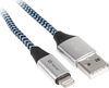 Изображение Kabel USB 2.0 iPhone AM lightning 1,0m czarno-niebieski