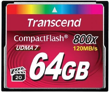 Изображение Transcend Compact Flash     64GB 800x