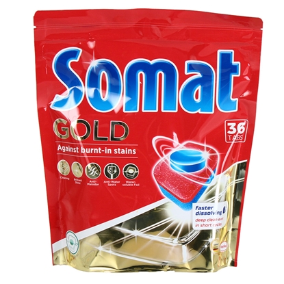 Изображение Trauku mazg.tabletes Somat gold doypack 36gab.