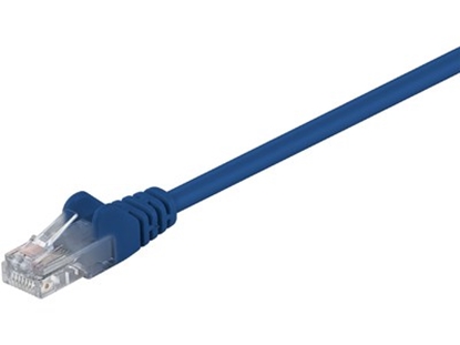 Attēls no MicroConnect U/UTP CAT5e 0.25M Blue PVC - B-UTP50025B