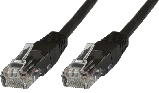 Picture of MicroConnect RJ-45/RJ-45 kat.5e U/UTP Czarny 10szt. 10m (V-UTP510SVP)