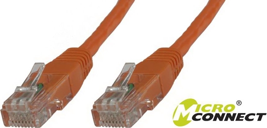 Picture of MicroConnect Patchcord U/ UTP CAT6 0,25 M Pomaraczowy PVC (B-UTP60025O)