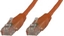 Изображение MicroConnect RJ-45/RJ-45 kat.6 U/UTP Pomaraczowy 1m (B-UTP601O)