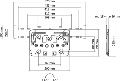 Picture of Uchwyt Do TV QLED Q7 Q8 Q9 Q7FN Q9FN MC-837 