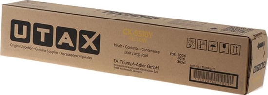 Picture of Toner Utax  CK-5510 Yellow Orygina  (1T02R4AUT0)
