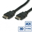 Attēls no VALUE HDMI Ultra HD Cable + Ethernet, M/M, black, 3.0 m