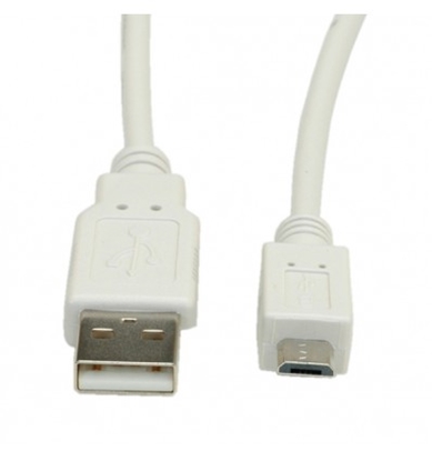 Attēls no VALUE USB 2.0 Cable, USB Type A M - Micro USB B M 3.0m