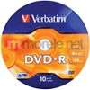 Изображение Verbatim DVD-R Matt Silver 16x 4.7 GB 10 pc(s)