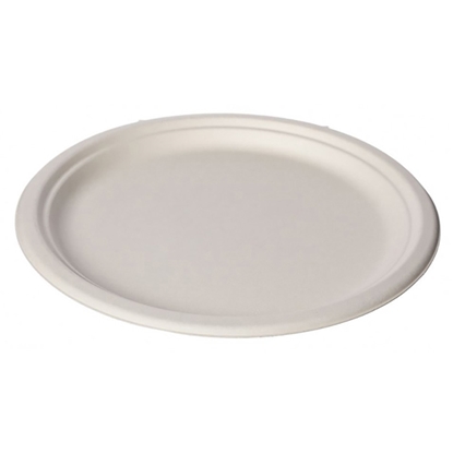 Attēls no Vienreizliet. Šķīvji Eco cukurniedru 26cm 10gab.