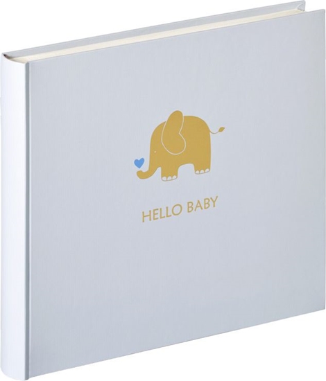 Изображение Walther Baby Animal blue 25x28 50 white Pages / Elefant UK148L