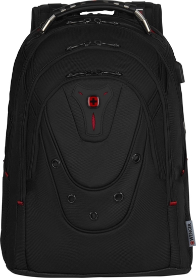 Picture of Wenger Ibex Ballistic Deluxe Notebook Backpack 16  black