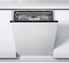 Picture of WHIRLPOOL Dishwasher WSIP4O33PFE, Energy class D (old A+++), 45 cm, Powerclean PRO, Third basket, 9 programs