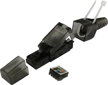 Изображение Alantec Wtyk RJ45 UTP kat.6A 10G POE+, beznarzdziowy na "gruby" drut 22-24 AWG (WT113)