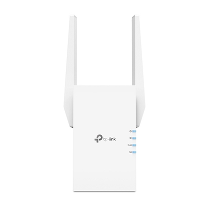 Attēls no TP-Link RE705X mesh wi-fi system Dual-band (2.4 GHz / 5 GHz) Wi-Fi 6 (802.11ax) White 1 External