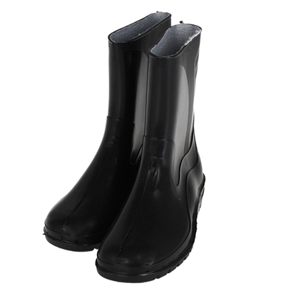 Attēls no Zābaki sieviešu PVC melni izm:40