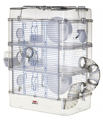 Picture of ZOLUX Rody3 Trio White - cage for rodents - 1 piece
