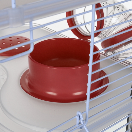 Picture of ZOLUX Rody3 Trio - rodent cage - red