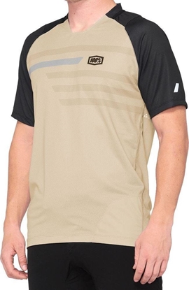 Attēls no 100% Koszulka mska 100% CELIUM Jersey krótki rkaw warm grey grey roz. L (NEW)