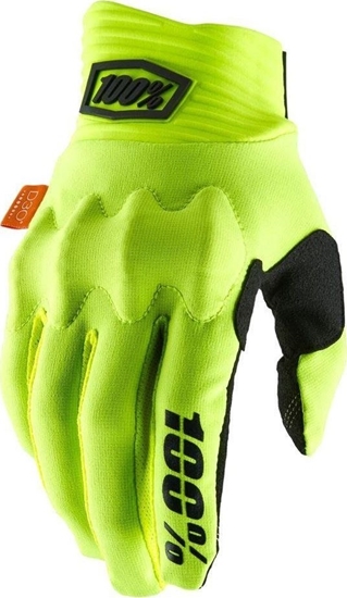 Picture of 100% Rkawiczki 100% COGNITO Glove yellow black roz. L (dugo doni 193-200 mm) (NEW)