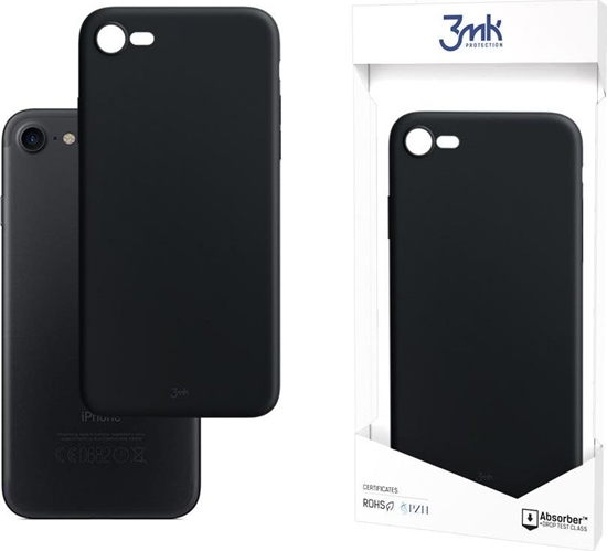 Picture of 3MK Matt Case iPhone 7/8/SE 2020 czarny /black