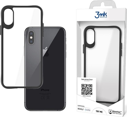 Picture of 3MK 3MK SatinArmor+ Case iPhone X/Xs Military Grade