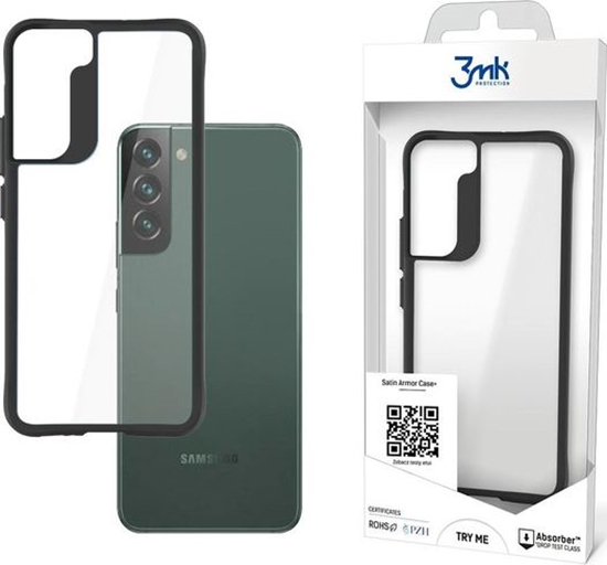 Picture of 3MK 3MK SatinArmor+ Case Sam S906 S22 Plus Military Grade