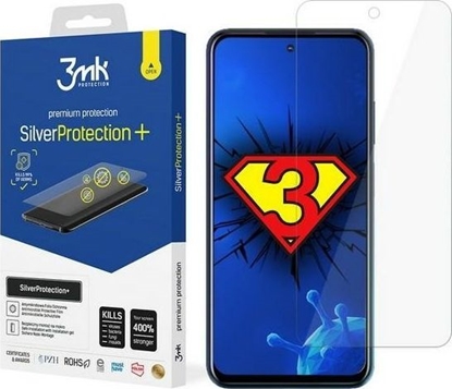 Attēls no 3MK 3MK Silver Protect+ HTC Desire 21 Pro 5G Folia Antymikrobowa montowana na mokro