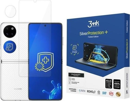 Attēls no 3MK 3MK Silver Protect+ Huawei P50 Pocket Folded Edition Folia Antymikrobowa montowana na mokro