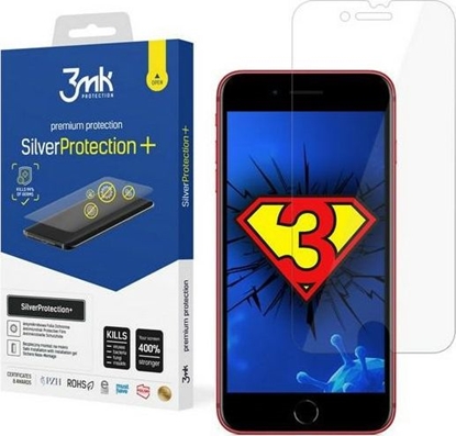 Picture of 3MK 3MK Silver Protect+ iPhone 8 Plus Folia Antymikrobowa montowana na mokro