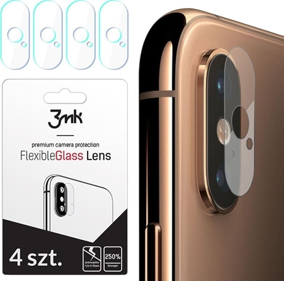 Picture of 3MK SZKO HYBRYDOWE 3MK FG CAMERA LENS IPHONE X/XS