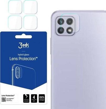 Attēls no 3MK Szko hybrydowe na obiektyw aparatu 3MK Lens Protection Samsung Galaxy A22 4G [4 PACK]