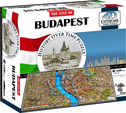 Pilt 4D City 4D Puzzle Budapeszt (GK2008)