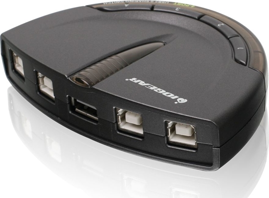 Picture of HUB USB IOGear 4x USB-B  + 2.0 (GUB431)