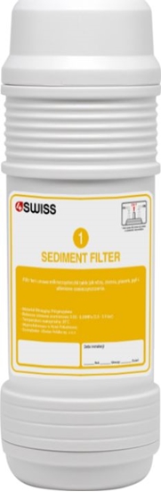 Изображение 4Swiss Wkad filtrujcy nr 1 Sediment filter