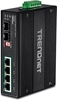 Picture of Trendnet Industrie Switch 4 Port Gbit Unman. L2 PoE+ Metall