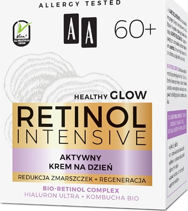 Picture of AA Retinol Intensive 60+ Aktywny Krem na dzie - redukcja zmarszczek + regeneracja 50ml
